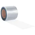 vidaXL Streifenvorhang Rolle Streifen Lamellen Vorhang Meterware Luftzugstopper Lagervorhang Lamellenvorhang Windschutz PVC 1,6x200mm 25m