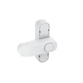 Fenstersicherung BASI FS 500 weiß mit Druckknopf