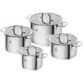 Zwilling TrueFlow Kochgeschirr-Set | 4tlg. (Pfannenset + Topfset, Edelstahl, 20 x 37 cm) (66920-004-0)