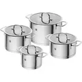 ZWILLING Kochtopfset, 4-tlg | rund | Edelstahl - Schwarz