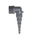 Airfit Pumpenwinkel universal 1 1/4" AG x 8-32mm PVC 50018SW