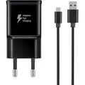 Schnell Ladekabel Ladegerät Schwarz passt für Samsung Galaxy S4 S5 S6 S7 Edge Note 3 4 A5 Playstation