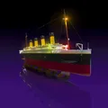 LightMyBricks (LMB) 2.0 Light Kit for LEGO #10294 Titanic
