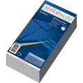 100 Briefumschläge DIN lang (220x110 mm), ohne Fenster, selbstklebend, 72 g/qm