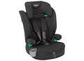 Graco Kinderautositz Eldura R129, Schwarz, Textil, 53x46x56 cm, ECE R 129, 5-Punkt-Gurtsystem, abnehmbarer und waschbarer Bezug, Gurtlängenverstellung, höhenverstellbare Kopfstütze, optimaler Aufprallschutz, schnell leicht im Auto montierbar, Seitenaufprallschutz, Baby on Tour, Kindersitze, Kindersitze