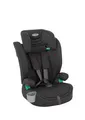 Graco Eldura™ R129 Kindersitz, Autositz vorwärtsgerichtet ab 15 Monaten bis ca. 12 Jahre (76-150 cm), Seitenaufprallschutz, schwarz, Midnight