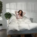 Winterbettdecke 135x200 Daunen Federn Warm Made in Germany Allergiker OEKO-TEX