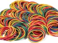 Gummibänder Naturkautschuk 300 Stücke 38 * 1.4mm Gummiringe Haushalt Büro Schule