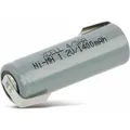 XCELL, NiMh Akku Industriezelle, 4/5AA, U-Lötfahne, 43x14,5mm, 1,2V/1400mA - Grau