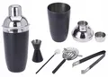 Barkeeper-Zubehör-Set 5-teilig schwarz