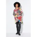 Angel of Style Sweatshirt Hoodie Oversize Fit Patchmuster Kapuze bunt|rosa 54/56