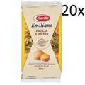 20x Barilla Emiliane Paglia e fieno all'uovo n. 171 Nudeln mit ei 250g