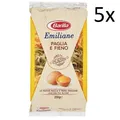 5x Barilla Emiliane Paglia e fieno all'uovo n. 171 Nudeln mit ei 250g