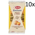10x Barilla Emiliane Paglia e fieno all'uovo n. 171 Nudeln mit ei 250g