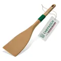 Chefkoch Pfannenwender aus nachhaltigem Buchenholz – Ergonomisch & schonend für beschichtete Pfannen, mit Anti-Rutsch-Ring, 30 x 7,2 cm