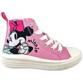 Cerdá Minnie Maus High-Top Sneaker Kinder Sportschuhe Gr. 30 - 35 rosa 33 EU