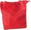 Florence Leder Tasche Shopper Schultertasche rot OTM107R