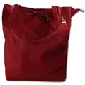 Florence ital. Shopper Echtleder Damen Schultertasche Business rot OTM107R