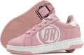 BREEZY ROLLERS Schuhe mit Rollen für Kinder I Rollschuhe-Sneaker Kids I Von Kinder Straßen-Schuhen zu Rollschuh in wenigen Sek. I Patentiertes Klick-System I Turnschuhe mit Rollen für Mädchen & Jungen