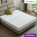 AMBINESS Matratzen Topper Memory Foam | 7 Größen | 80x200cm - 180x200cm | 5cm Dicker Memory-Schaum | orthopädisch temperaturregulierend Maschine...