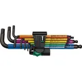 Wera Winkel-Schlüssel 9-teilig multicolour metrisch Hand-Schrauber