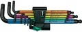 Wera 950/9 Hex-Plus - Inbusschlüssel-Set - 9 Stücke - in Halter (05073593001)