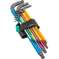 Wera Steckschlüssel 950 SPKL/9 SM N Multicolor Winkelschlüsselsatz