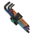 WERA Winkelschraubendreher-Satz 9-teilig, multicolor
