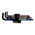 Wera Winkelschlüsselsatz 950 SPKL/9 SM N SB Multicolour 05073593001