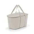 reisenthel coolerbag Herringbone Sand - Kühltasche aus hochwertigem Polyestergewebe – Ideal für das Picknick, den Einkauf und unterwegs