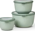 Mepal 3er-Set Schalen Cirqula Nordic Sage 0,5 l + 1 l + 2 l