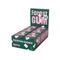 FOREST GUM Berries - Pflanzlicher Kaugummi mit Beeren-Geschmack - aus natürlichen Zutaten, ohne Zucker und ohne Plastik, vegan - 18 x 20 Gramm