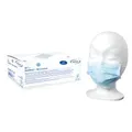 Maimed GmbH MaiMed® FM Comfort medizinischer OP Mundschutz, mit Gummizug, Gesichtsmaske nach EN 14683 Typ II, 3-lagig, 1 Box = 50 Stück, blau 00075503