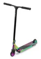 Slamm Assault Neochrome & Black | Duo Tone Complete Stunt Scooter 110mm Aluminum Wheels | 12.2 cm Alloy Deck W. Rail Extruded Neck Connector and Cut Out | Intermediate Trick Scooter