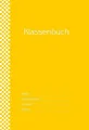 Klassenbuch "Standard", Umschlagfarbe: gelb