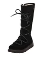 Superfit Mädchen und Jungen Winterstiefel LORA, Kinder Stiefeletten, Weite: M IV, Bootee, Booties, halbstiefel, Kurzstiefel, SCHWARZ (000), 35 EU
