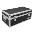 Aufbewahrungskiste Aluminium 48 x 26,5 x 20cm 19 l Schwarz Transport Koffer