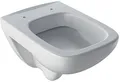 Geberit Tiefspül-WC Renova Nr. 1 Plan (wandhängend, aus Sanitärporzellan, Zulauf von hinten, Abgang waagrecht) 202150000