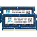 Effizienter 16GB DDR3 Arbeitsspeicher - 1600MHz, 1.35V, Unbuffered, Non-ECC