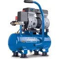 Scheppach Ultra Silent Kompressor HC08Si | 1,5PS / 1100W | 8 bar | 6 Liter | 162 l/min Ansaugleistung | 67,4 db(A)* Leise | + Druckminderer & Kupplung