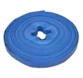 vidaXL Wischwasserschlauch Wasser-Flachschlauch 50 m 1 Zoll PVC