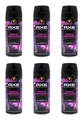 Axe Purple Patchouli Deodorant Bodyspray Deospray , 6x150ml EAN8720181418396