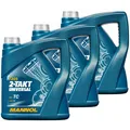 3x4 Liter MANNOL 2-Takt Universal Motoröl API TC JASO FB ISO L-EGB mineralisch