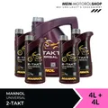 Mannol MN7205 2-Takt Universal JASO FB API TC 4+4 Liter = 8 Liter