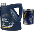 4L MANNOL Motoröl 2-Takt Universal API TC Motorspülung Motor Flush