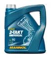 4 Liter Mannol 2-Takt Universal Motorradöl Mischöl mineralisch 2T API TC Motoröl