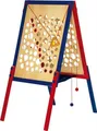 Kletterpfad XXL, Motorikspiel, großer Aufsteller aus Holz, Kindergeburtstag