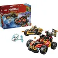 71864 Ninjago Kais und Coles Kombi-Flitzer, Konstruktionsspielzeug