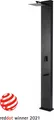 Steinbach Solardusche "Straight Line" schwarz