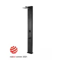Steinbach Steinbach Solardusche "Straight Line", schwarz